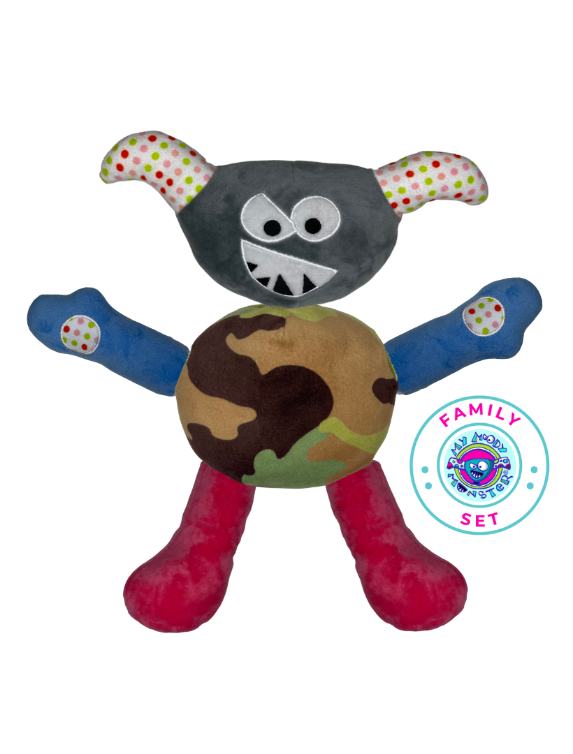 My Moody Monster Family Set